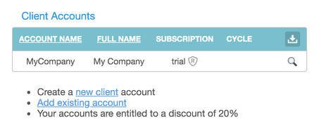 Convert to reseller account