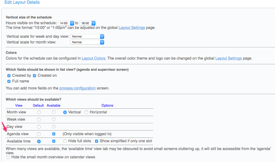 Cupcake schedule simplified